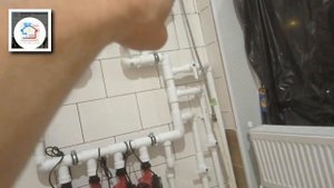 Коллектор из  полипропиленовых труб