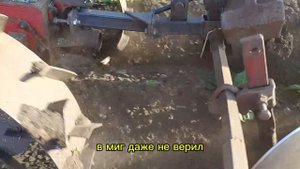 Моё первое весеннее окучивание. с  мотоблоком Агро и дисковыми окучниками.