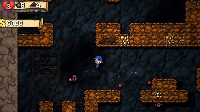 Spelunky Суровые дни в шахтах озвучка от Wadreya смотреть онлайн