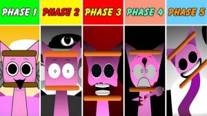 Incredibox Sprunki_ Фаза 1 против фазы 2 против фазы 3 Против фазы 4 против фазы 5, но версия Cendi