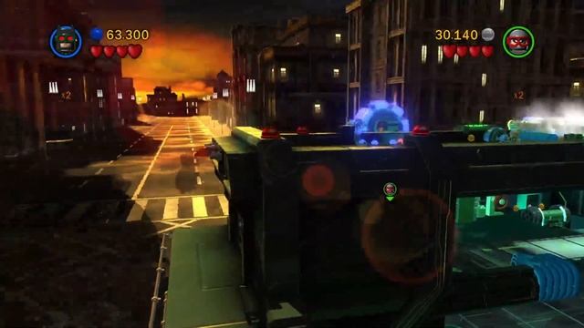 LEGO Batman 2: DC Super Heroes Прохождение вдвоем - 6 - БРОНЕВИК ЛЕКСА!