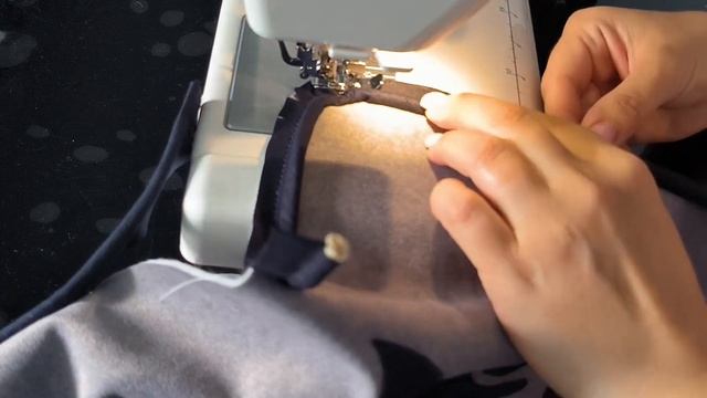 Как аккуратно вшить и состыковать декоративный кант в смотреть онлайн