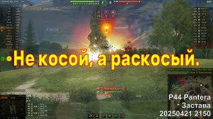 Не косой, а раскосый. P44 Pantera. Застава. 20250421 2150.