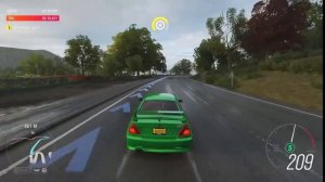 Гоняю на Mitsubishi Lancer 1999 года, выполняю задания. Forza Horizon 4