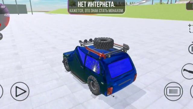 Затюнинговал Ладу Ниву в игре ваз краш тест симулятор