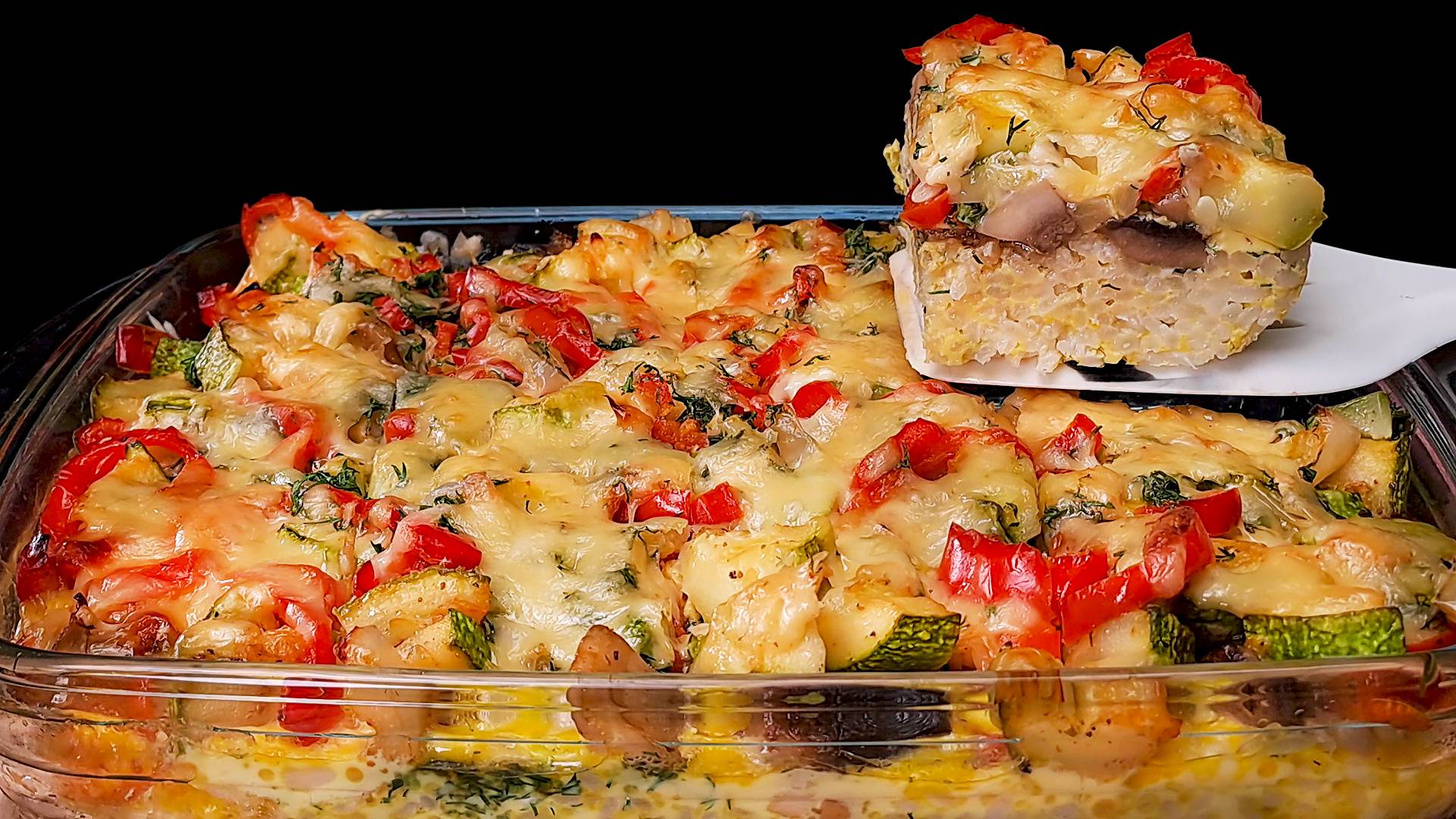 Обед за 15 минут❗️ ПРОСТОЙ рецепт с Кабачками и рисом❗️