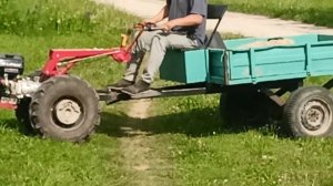 переделка прицепа мотоблока