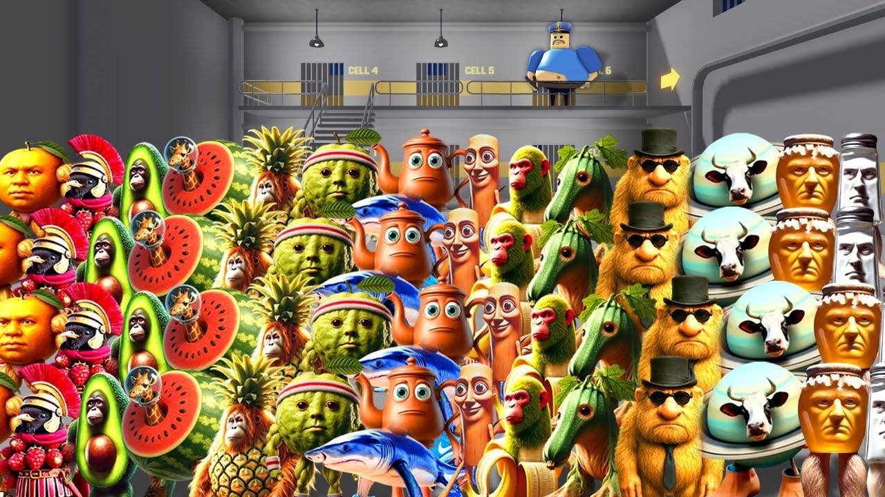 Буди-ди-дун, трик-трак-барабу. все итальянские мемы в тюрьме барри смотреть онлайн