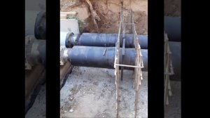 опора неподвижная #траншея#construction#монолит#арматура#бе