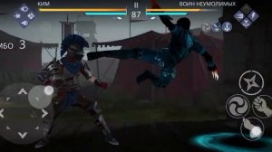 Shadow Fight 3. Бои перед Ден Рао(Мир Джун) на невозможно нагр