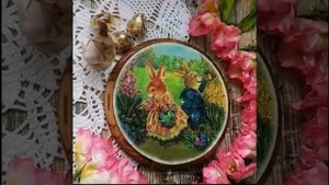 Декоративная доска Волшебные истории 8 - Пасха-2