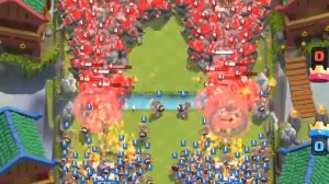 Clash Royale,100 на 100 юнитов!!!!100 принцесс против 100 магически?