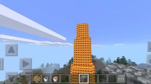 КАК ПОСТРОИТЬ НЕБОСКРЁБ ИЗ БУЛЫЖНИКА ЗА 5 МИНУТ В МАЙН?