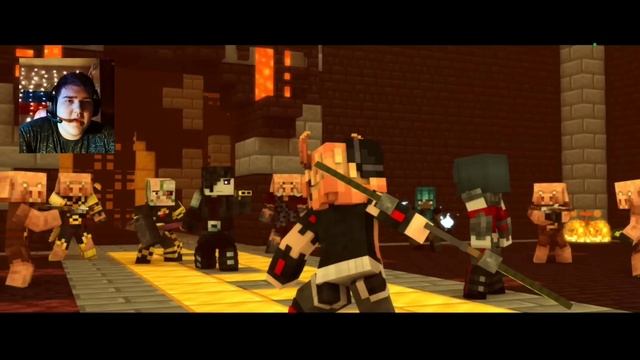 РЕАКЦИЯ НА Rainimator "You Can Do Better" - A Minecraft Music Video смотреть онлайн