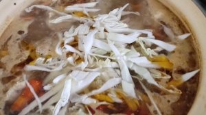 Приготовление моего обеда.