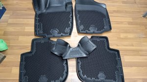 Коврики DELFORM для Skoda rapid и Volkswagen Polo