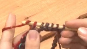 Как вязать двусторонним тунисским крючком (Clover)