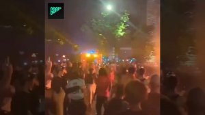 в париже из-за победы ПСЖ