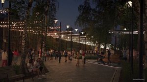 Тюмень Городские Вечерние Прогулки