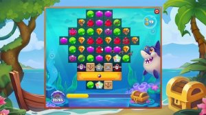 Как пройти уровень Бонус 9261-9280 игры Сокровища Пиратов