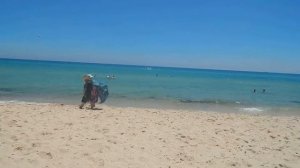 Тунис, Хаммамет 2015. Отель Samira Club 3*. Пляжные прыгуны