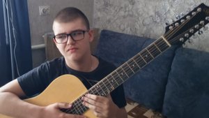 Кавер на песню А. В. Топыркина Пой гитара.