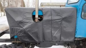 Т-40 / Новый Утеплитель на Капот