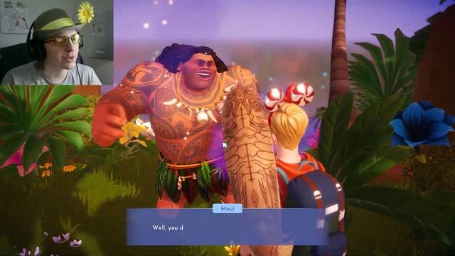 [Rus] Летсплей Disney Dreamlight Valley. #11 - Наглый полубог смотреть онлайн