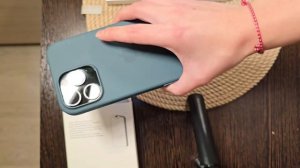 Распаковка чехлов silicone case на iPhone 16 pro max #apple #case #magsafe #iphon