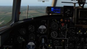Взлет и посадка на Ан 24