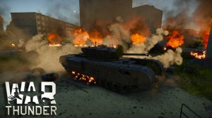 Черчиль 7 Churchill VII Командная работа War Thunder #вартандер #warthunder
