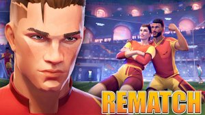 ИГРАЮ С ДРУГОМ В ФУТБОЛ - REMATCH, СЛОЖНАЯ ИГРА, ЧУВСТВУЮ МЯЧ
