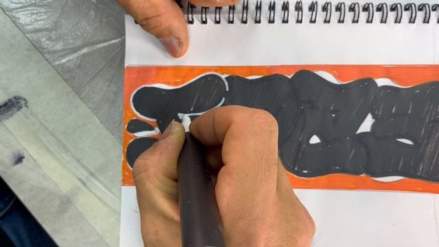 КАК РИСОВАТЬ ГРАФФИТИ? Все этапы + тест мастики смотреть онлайн