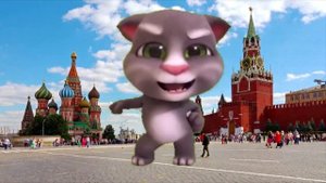 DANCING TALKING TOM IN MOSCOW - ТАНЦУЮЩИЙ ГОВОРЯЩИЙ ТОМ В МОСКВЕ