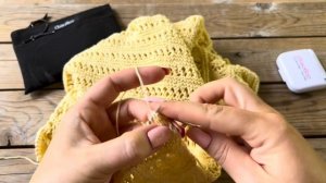 Сарафан BOHEMIA готов!  МК: часть 3 Элегантная нажность спицами: идеально для жары!