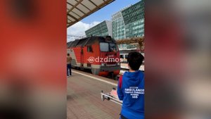 В Москву прибыл поезд с пострадавшими при крушении моста в Брянской области