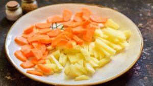 Жареный винегрет