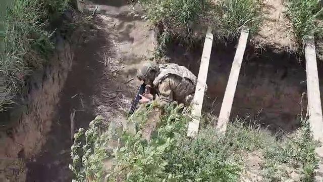 тренировка в окопах по мишеням