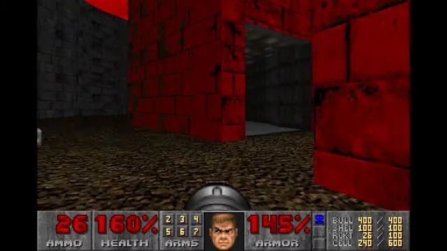 DOOM (1993) - Прохождение на 100% - E3M5: Осквернённый собор