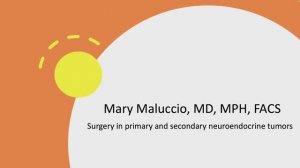 NCAN Charlotte Patient Conference 2025 - Surgery in Primary & Secondary Neuroendocrine Tumors