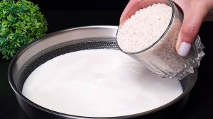 Всыпьте РИС 🍚 в кипящее МОЛОКО 🥛 — результат УДИВИЛ всех❗️