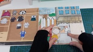 Игровая книга Тока Бока Life из бумаги! Paper dollhouse diy!