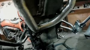 Yamaha XT660Z TENERE Злой выхлоп по-дешману