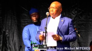 Jean-Michel NITCHEU avec Maurice KAMTO à PARIS.