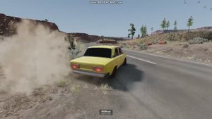BeamNG.drive авария