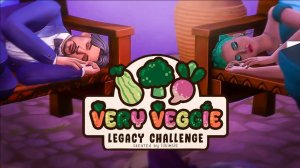 1.3 Брокколи 🥦 Счастливые молодожены 😪  | Very Veggie Legacy Challenge | Симс 4