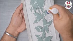 Cardboard Wall hanging  || Wall hanging Making with Clay || Home Decor