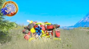 ПРОКАЧАЛ СОНИКА В ЖЕЛЕЗНОГО ЧЕЛОВЕКА СОНИКА в ГТА 5 ОН?