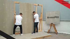 Цементно-стружкова плита (ЦСП) ArmoPlit - Монтаж перегород?