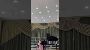 Кристина Рыбникова на концерте в Музыкальной школе Родник 31.05.2025 г.